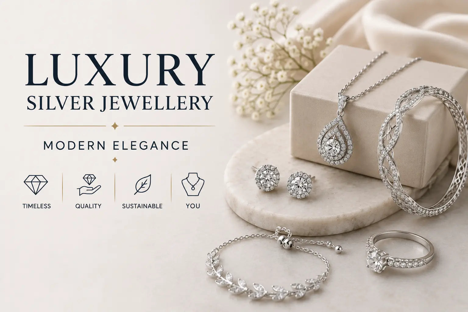 Why Luxury Silver Jewellery is Redefining Modern Elegance